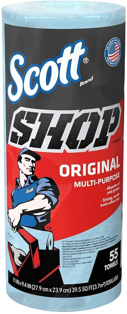 コストコ　スコット　ショップタオル ブルー　3セット 楽天市場】Scott (スコット) SHOP TOWELS / ショップタオル